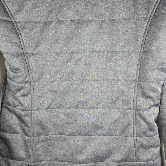 NWOT Columbia Womens Gray LongSleeve Zipper Hooded Quilted Jacket Size Medium - Picture 9 of 11